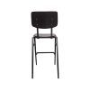 Rietveld industrial bar stools black / black