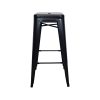 Tolix ( outdoor ) bar stools matte black
