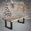 Industrial oak ( outdoor ) tables solid wood 250x100cm