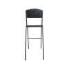 Vintage old school bar stools Vanitas black