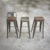 Tolix ( outdoor ) bar stools vintage metal