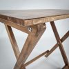 Parade vintage wooden bistro folding tables 80x60cm