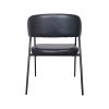 Maxwell outdoor armchairs black