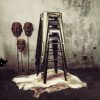 Tolix ( outdoor ) bar stools matte black