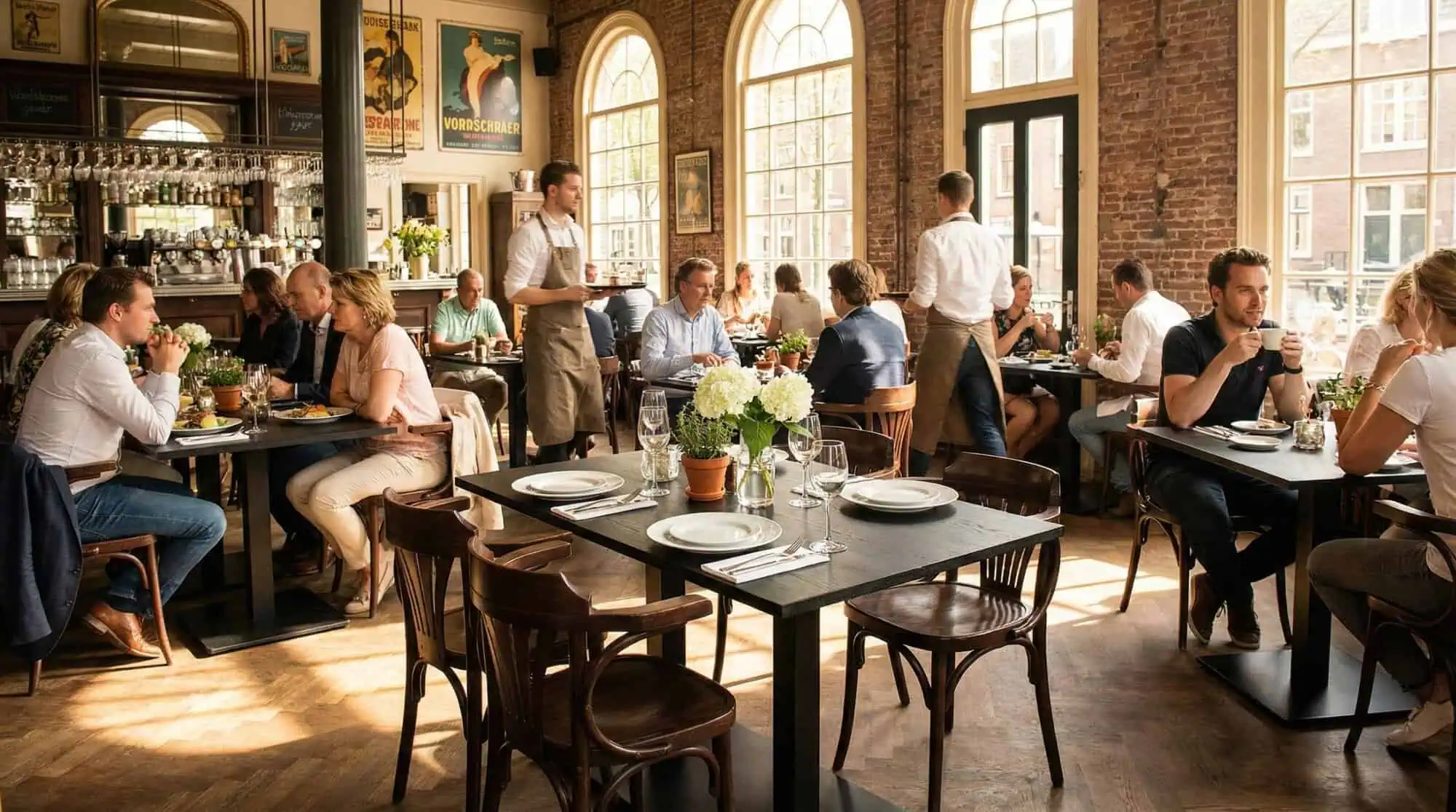 Thon bentwood armchairs fan back old brown café