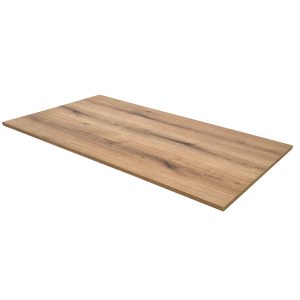 Super-Seat | Castle oak melamine table tops | Light brown oak, rectangular table top, melamine finish, apparent wood grain. | Hospitality Furniture