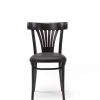 Thon black seat for Thon chairs and bar stools