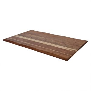 Super-Seat | The Acacia Ferngully Trunk Table Tops 120x70cm | Dark wood with light streaks, smooth finish, natural grain. |. | Hospitality Furniture