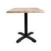 Hospitality bistro ( outdoor ) folding table bases black