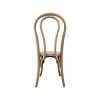 Vienna Thonet wooden stacking chairs natural wood