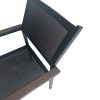 Textilene hospitality ( outdoor ) chairs Sunny black