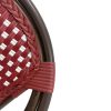 Wicker ( outdoor ) hospitality chairs Café de Paris red