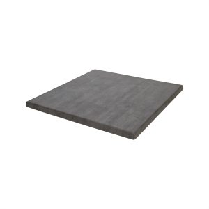 Super-Seat | Square Werzalit Hospitality Table Top | Gray slate, happy and subtly textured. Perfect for hospitality industry. 70x70cm. | Hospitality Furniture