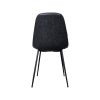 Charlie vintage leather tub chairs black