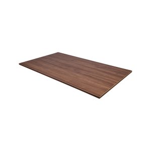 Super-Seat | Walnut oak melamine hospitality table tops | A rectangular oak table top with a smooth brown finish, ideal for hospitality. | Hospitality Furniture