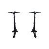 Set cast iron 2-leg ( outdoor ) table bases Paris