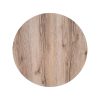 HPL hospitality (outdoor) table tops castle oak round 70cm