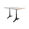 Set cast iron 2-leg ( outdoor ) table bases Paris