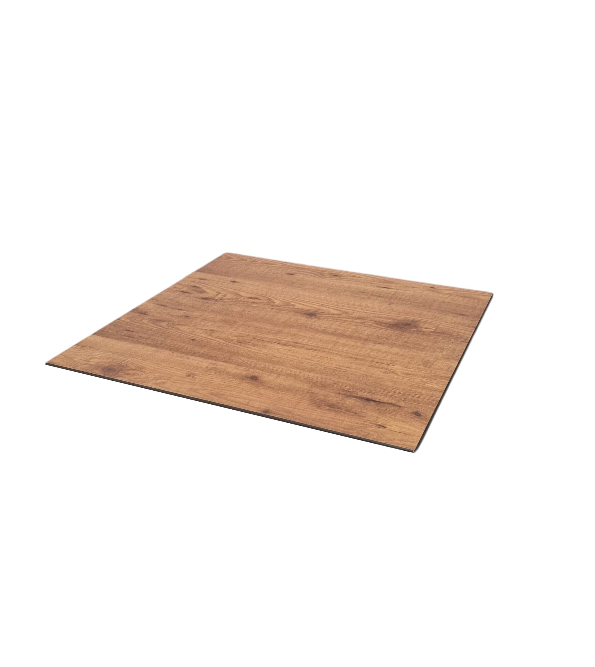 HPL hospitality ( outdoor ) table tops teak 70x70cm