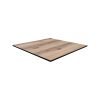 Super-Seat | HPL Hospitality Table Top in Castle Oak | Light brown with visible grain, material HPL, 70x70cm. | Hospitality Furniture