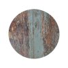 HPL hospitality ( outdoor ) table tops rust and copper round 70cm