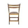 Hera vintage houten klapstoelen honing bruin