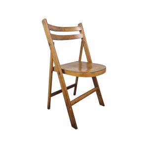 Super-Seat | The Hera Vintage Wooden Folding Chair | Wooden folding chair in honey brown, vintage design, curved seat and back. | Hospitality Furniture