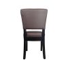 Lisa Rome restaurant chairs dark brown