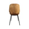 Seashell Ocean chairs in ochre velvet