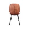 Seashell Ocean chairs in copper velvet