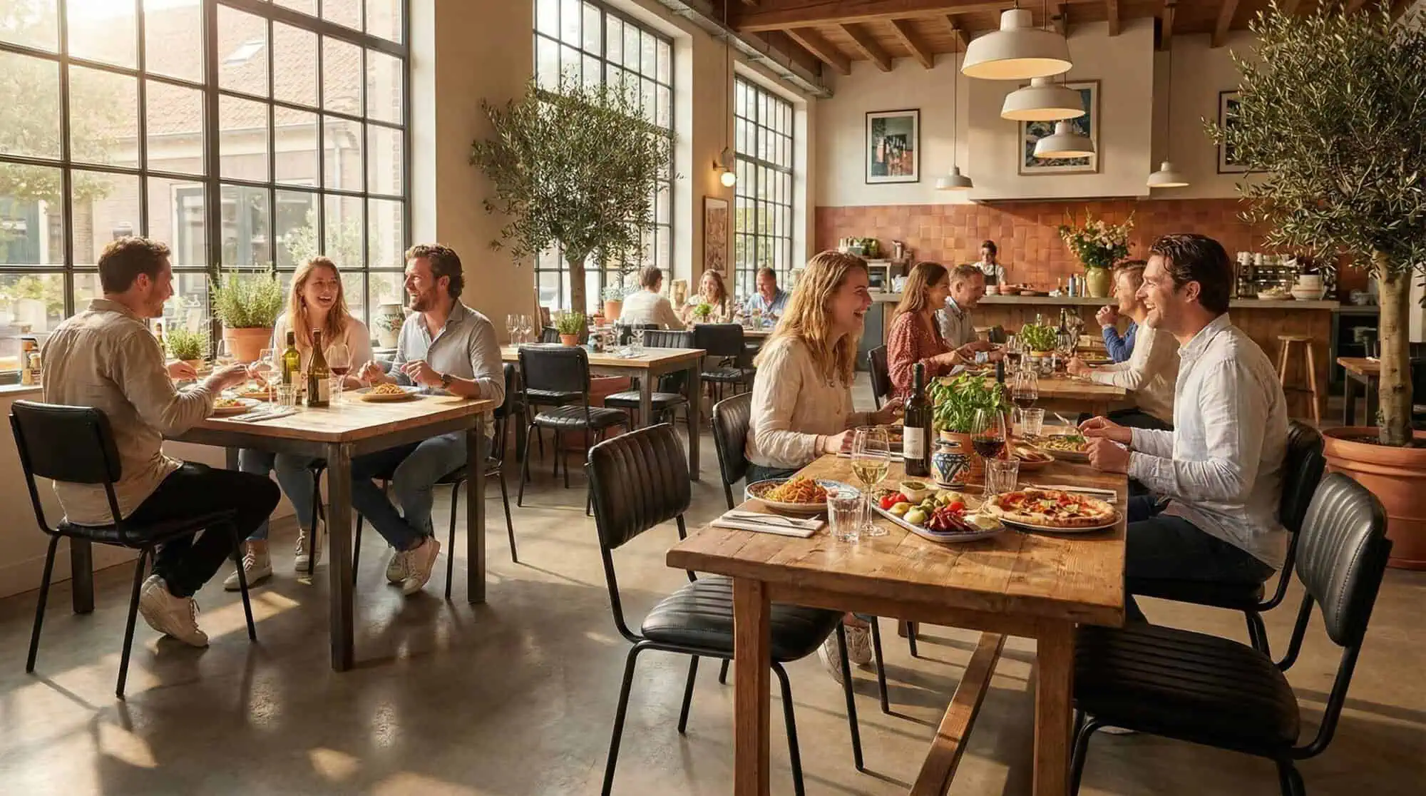 Aviator hospitality stacking chairs in black