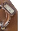 Vintage antique leather suitcase set, Pendragon steamer trunks