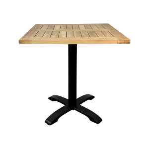 Tivoli teak (outdoor) dining tables 70x70cm with base