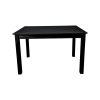 Parker hospitality tables black café 120x80cm
