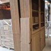Vintage oak sideboards, rustic display cabinet