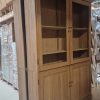 Vintage oak sideboards, rustic display cabinet