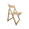 Super-Seat | The Beukie vintage wooden folding chairs sand-colored | Sand-colored wooden folding chairs with metal hinges, easy to fold. | Hospitality Furniture