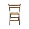 Lizzy vintage wooden folding chairs