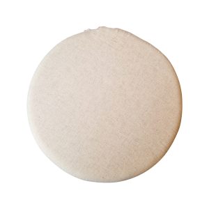 Super-Seat | Vienna Seat Cushions | Beige, plain fabric; minimalist elegance. Suitable for chairs; viewed from above. | Hospitality Furniture