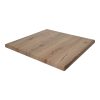 Hospitality ( outdoor ) tables Werzalit oak 70x70cm with base