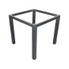 Super-Seat | The Square table bases black 76x76cm | Black metal industrial frame with four legs for table top. | Hospitality Furniture