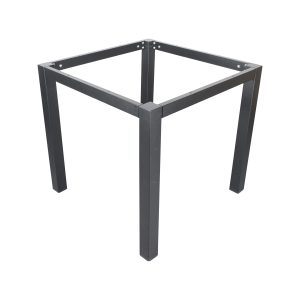 Super-Seat | The Square tafelonderstellen zwart 76x76cm | Zwart metaal, stevig frame voor tafels en stoelen. Perfect voor diverse tafelbladen. | Horecameubilair