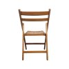 Super-Seat | The Bella wooden folding chairs | Wooden folding chairs in natural wood color with slatted seat and back. Simple design. | Hospitality Furniture