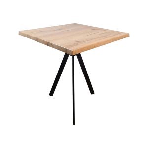 Super-Seat | The Hospitality Terrace Tables | Sturdy werzalit oak top with black metal tripod, perfect for any hospitality ambiance. | Hospitality Furniture