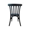 Super-Seat | The Thonet Cafe Stacking Chairs | Black wooden chairs with bars, curved legs and a timeless classic design. | Hospitality Furniture