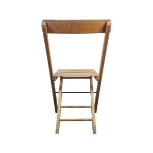 Super-Seat | The Relouw Vintage Wooden Folding Chairs Natural | Naturel houten opklapstoel met horizontale rugleuning en lattenzitting. | Horecameubilair
