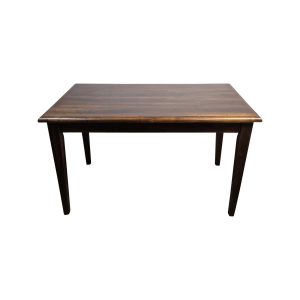 Super-Seat | The Cambridge wooden hospitality table (130x80cm) | Donkerbruin houten tafel, rechte poten, klassiek design. | Horecameubilair