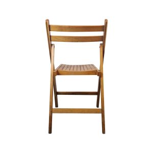 Super-Seat | The Classico vintage wooden theater folding chairs brown | Brown wooden folding chair, solid wood, similar slats, classic vintage look. | Hospitality Furniture