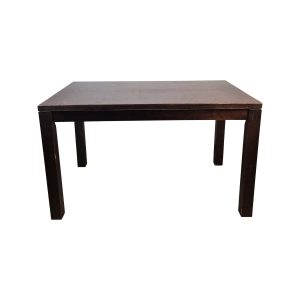 Super-Seat | The Oxford vintage wooden cafe tables 130x180cm | Dark brown rectangular wooden table with straight legs, solid wood. | Hospitality Furniture