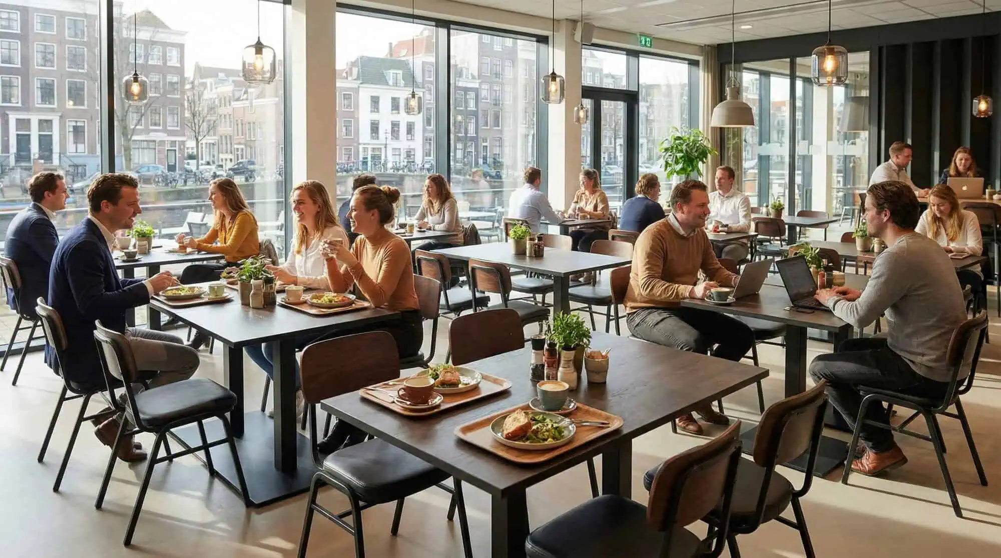 Jody hospitality design chairs black / brown stackable